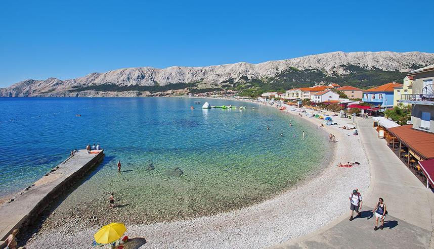 Apartments Mirica 2 Baška Eksteriør bilde